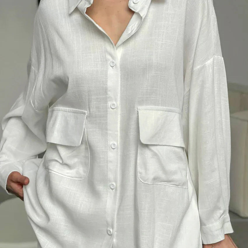 Pure Cotton Long Sleeve Pajama Set