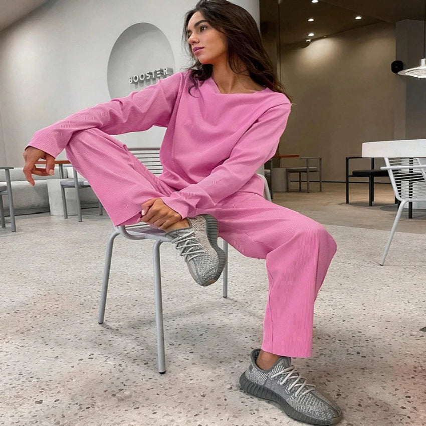 Soft Knit Relaxed Lounge Set