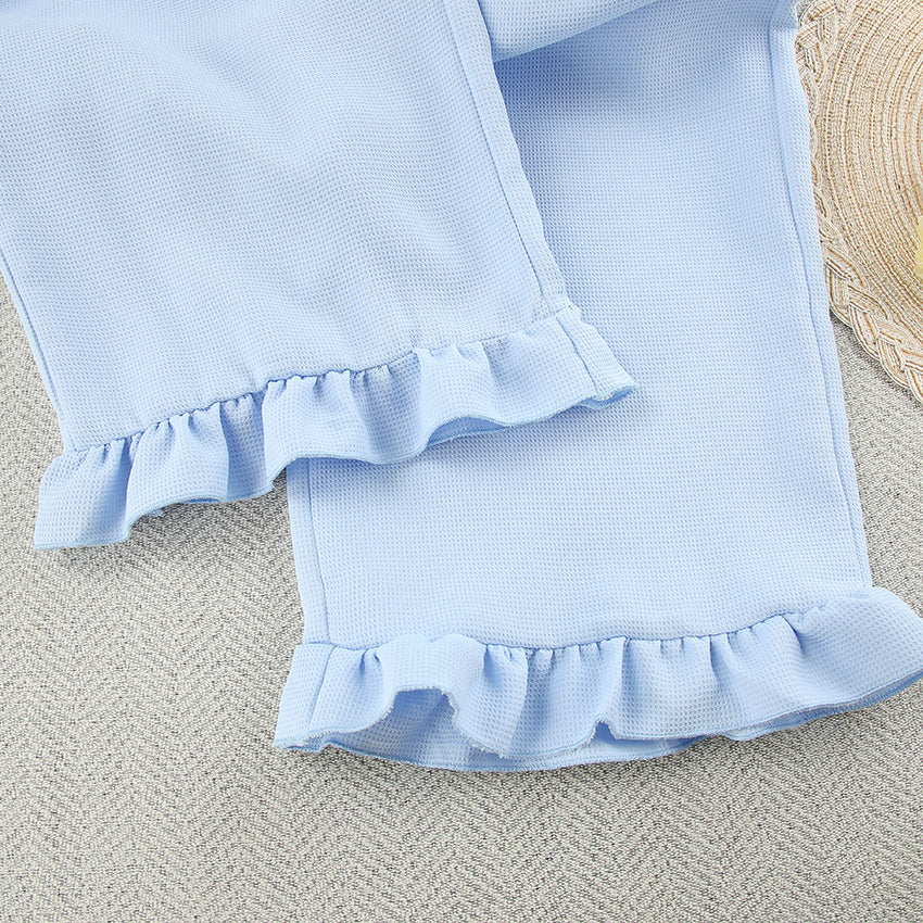 Women’s Premium Waffle Cotton Wrap Set