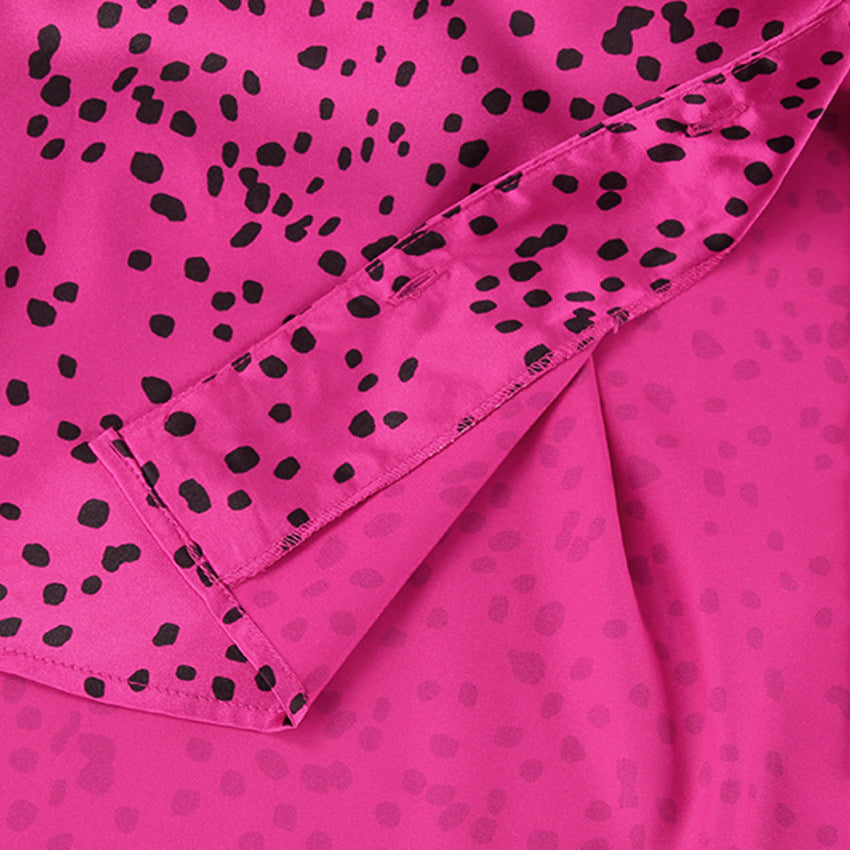 Soft Blush Polka Luxe Lounge Set